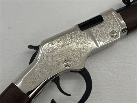 Henry Repeating Arms Silver Eagle Lever Action 22 S L Lr Rifle Like New Liberty Pawn And Gold