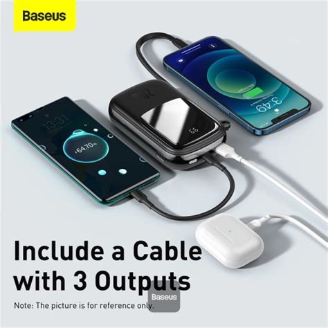 Baseus Online Baseus Qpow Digital Display Quick Charging Power Bank