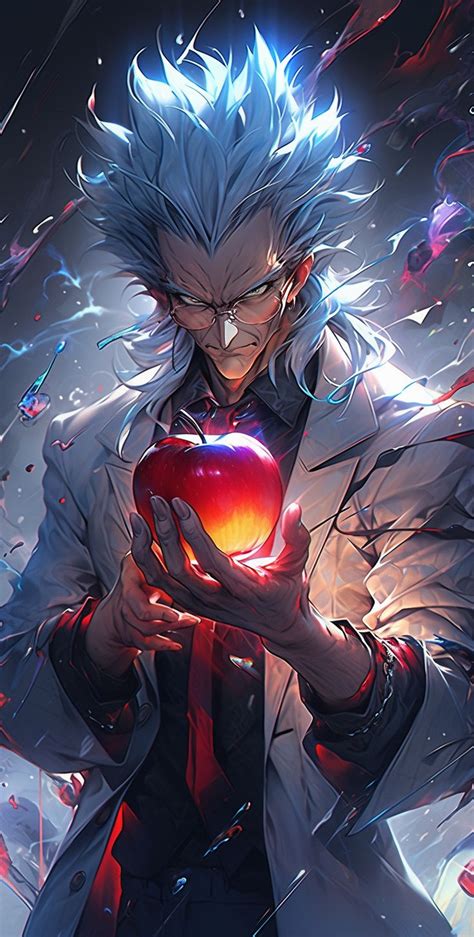 Isaac Newton Fond Decran Dessin Art Conceptuel Personnages