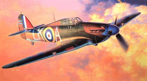 Hawker Hurricane Mk I Ian Richard Gleed 87 Sqn Raf 1940 By Shigeo