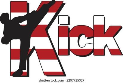 Kick Logo Vector Illustration Stock Vector (Royalty Free) 2207725327 ...