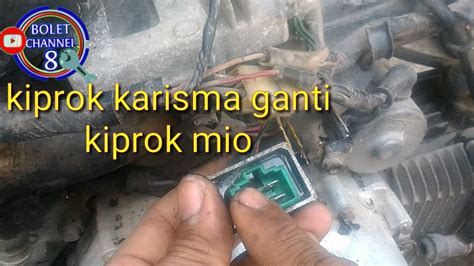 Ganti Kiprok Karisma Pakai Kiprok Mio Youtube