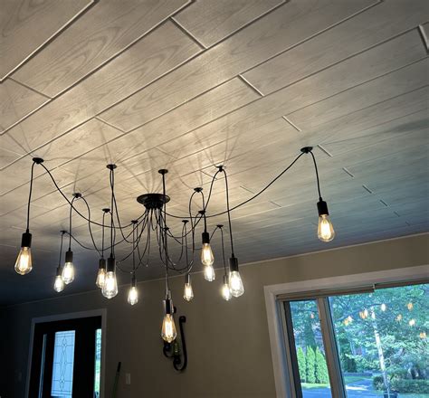 Ceiling Plank Installation Throughout Home | Talissa Decor