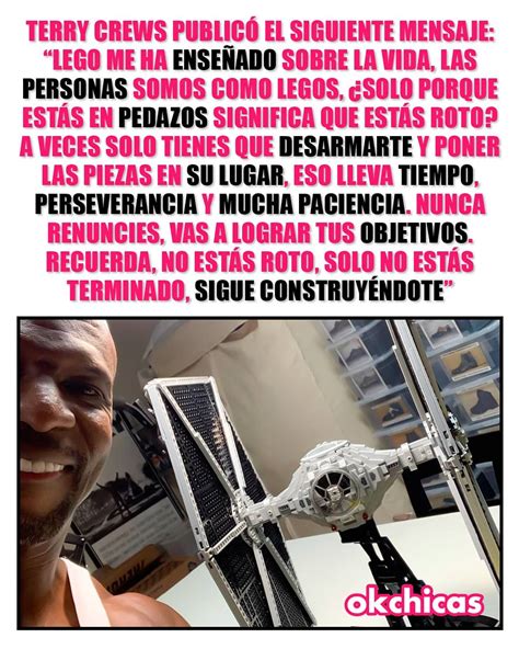 Terry Crews Public El Siguiente Mensaje Lego Me Ha Ense Ado Sobre La