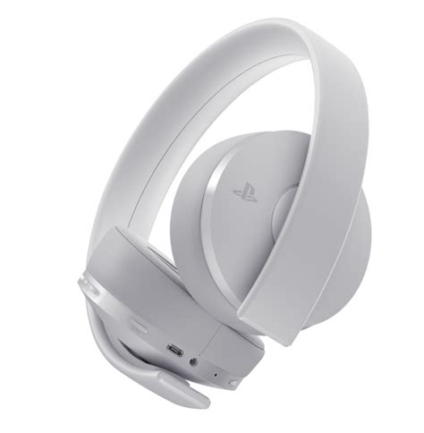 Ps4 Gold Wireless Headset White Ps4 Buy Now At Mighty Ape Australia