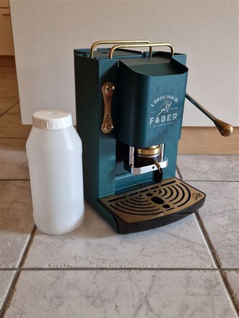 Faber Kaffeemaschine Pro Deluxe British Green Gold Kaufen Auf Ricardo