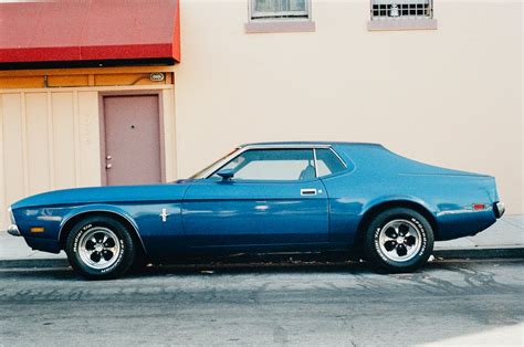 Blue Ford Mustang Coupe · Free Stock Photo