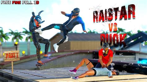 RUOK VS RAISTAR PART 1 3D ANIMATION MONTAGE FREE FIRE EDITED By