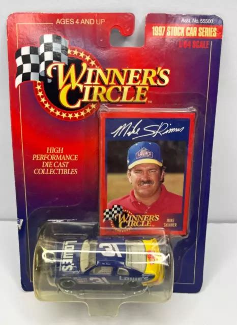 VINTAGE NASCAR WINNERS Circle Mike Skinner 31 Lowe S Chevy Monte Carlo