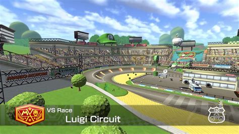 Luigi Circuit Mario Kart Wii Gameplay