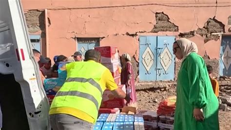 Maroc Blocages Et Destructions Entravent Lacheminement De Laide