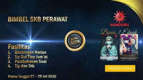 Promo Kanduru Hari Diskon Rp Bimbel Skb Perawat Kapita