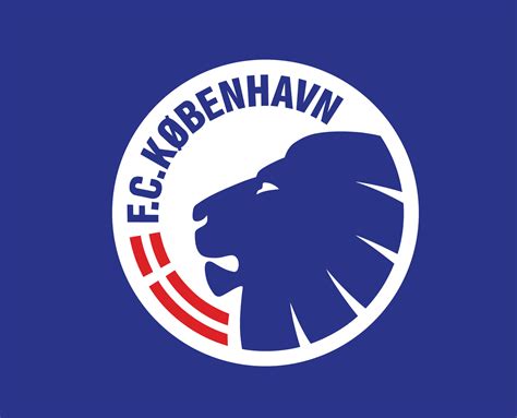 FC Kobenhavn Club Logo Symbol Denmark League Football Abstract Design ...