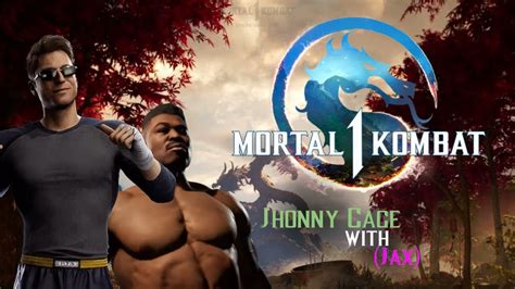 Mortal Kombat 1 Beta Klassic Tower Johnny Cage With Jax YouTube