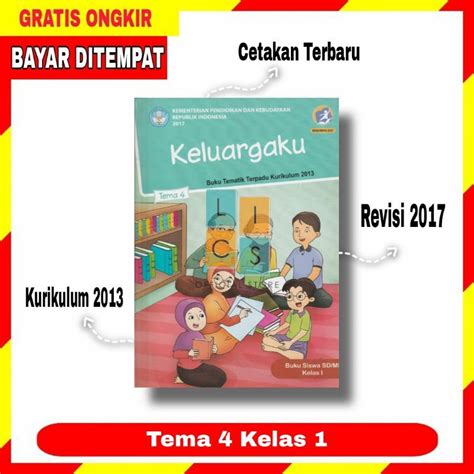 Jual Buku Sd Kelas Tema Keluargaku Tematik Revisi