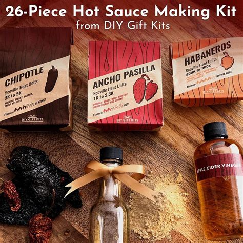 Diy Gift Kits Standard Hot Sauce Making Kit With Recipes All