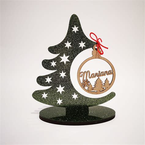 Bola Natal Mdf Personalizada Partyval