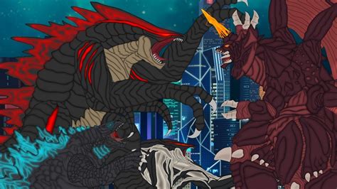 MUTOZILLA Godzilla Fusion Muto VS Destoroyah EPIC BATTLE PiKKY