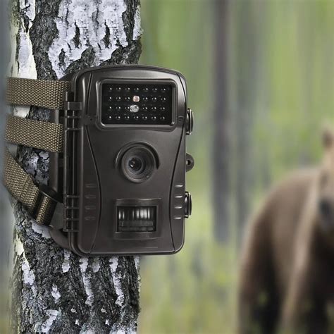 Hunting Trail Camera Game 1080p 12mp Scouting Surveillance Waterproof