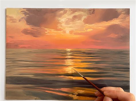 Sunset Painting Tutorial Step By Step