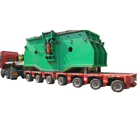 Axle Goldhofer Spmt Self Propelled Mudular Transporter Modular