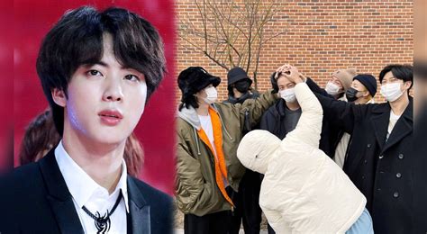 Así fue la emotiva despedida de BTS a Jin por su enlistamiento al