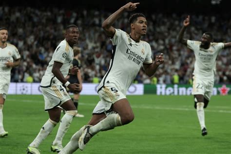 Champions League Jude Bellingham Rescues Real Madrid With Late Winner