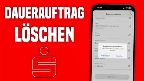 Sparkasse Dauerauftrag Löschen Anleitung Dauerauftrag Sparkasse App Youtube