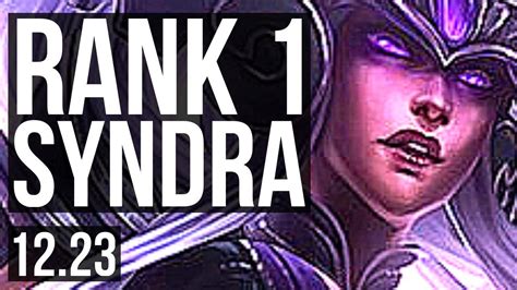 SYNDRA Vs QIYANA MID Rank 2 Rank 1 Syndra 71 Winrate 8 4 18