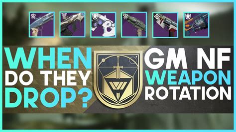 GRANDMASTER NIGHTFALL WEAPON ROTATION FOR SEASON OF THE SERAPH YouTube