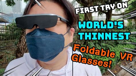 EM3 Ether The World S First Foldable VR Glasses Only 9mm Thick YouTube