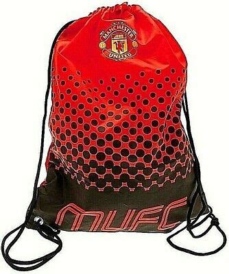 Manchester United Fc Official Football School Sports Gym Kit Drawstring