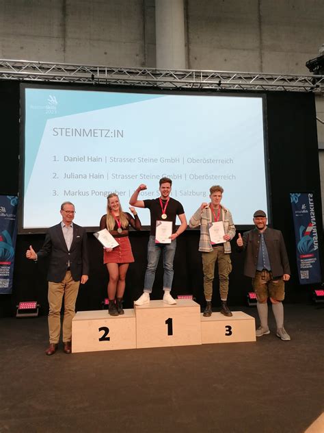 AustrianSkills 2023 Staatsmeister Und Vizestaatsmeisterin Kommen Von