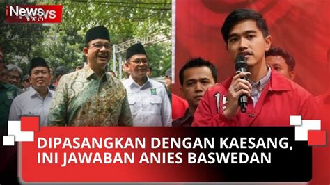 Disebut Turun Level Anies Baswedan Respons Isu Diduetkan Dengan