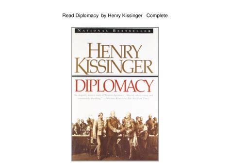 Diplomacy by Henry kissinger ISBN: 9780671510992 | booknet