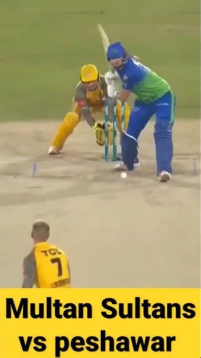 Multan Sultans Vs Peshawar Zalmi Match Tim David Batting Against Liam