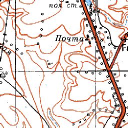 Почта на карте