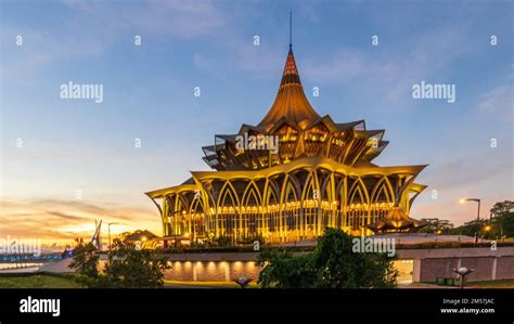 Sarawak State Legislative Assembly building Stock Photo - Alamy