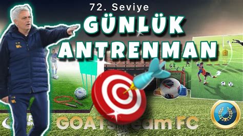 HIZLI ETKİLİ GÜNLÜK 72 Seviye Antrenman Modeli TopEleven