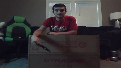 Gtracing Gaming Chair Unboxing Live Stream Youtube