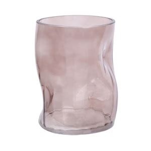 Vaso de Vidro Médio 18x12cm Marrom 52733 102 Grillo Leroy Merlin