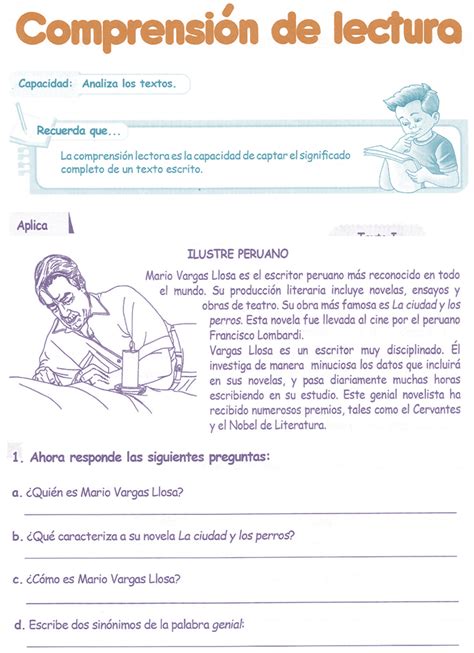 Razonamiento Verbal Razonamiento Verbal Para Quinto Grado De Primaria 5º Pdf Comprensión