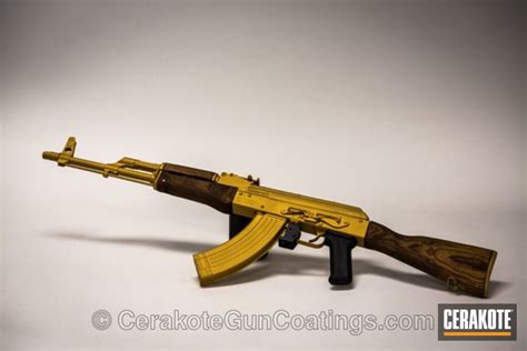 H 122 Gold By Mad Custom Coating Cerakote