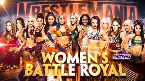 Wwe 2k19 Wrestlemania 35 Womens Battle Royal Match Wwe 2k19