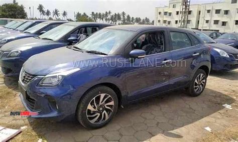 Maruti Baleno facelift arrives at showroom - First undisguised photos