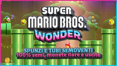 Spunzi E Tubi Semoventi Semi Monete E Uscite Super Mario