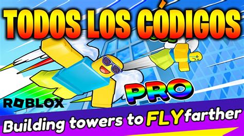 TODOS los CÓDIGOS de BUILDING TOWERS TO FLY FARTHER activos Y