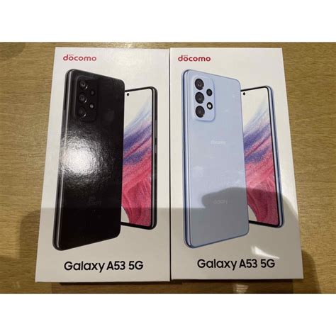 Galaxy Galaxy A53 5g Sc 53c Simフリー 2台セットの通販 By Surfriders Shop