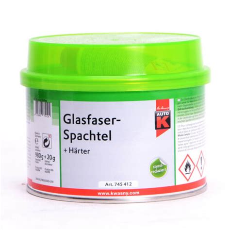 Glasfaserspachtel Faser Spachtel Faserspachtel 1000g mit Härter AutoK