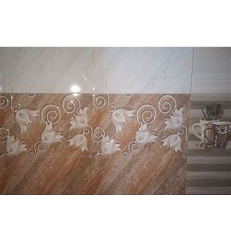 Digital Ceramic Wall Tiles Thickness 10 15 Mm Size 60 60 Cm At